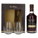 Dos Maderas PX 5+5 Years Old Triple Aged Spirit Drink 40% vol. 0,7 l in geschenkverpakking met 2 glazen