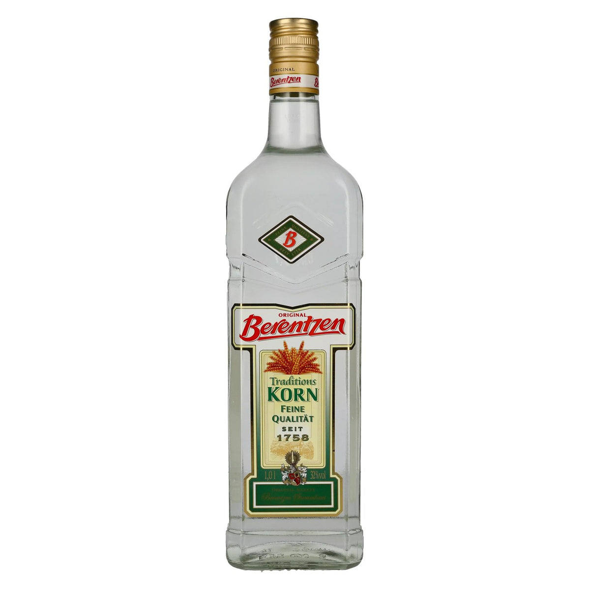 Berentzen Traditional Grain Spirit 32% ABV 1 litre