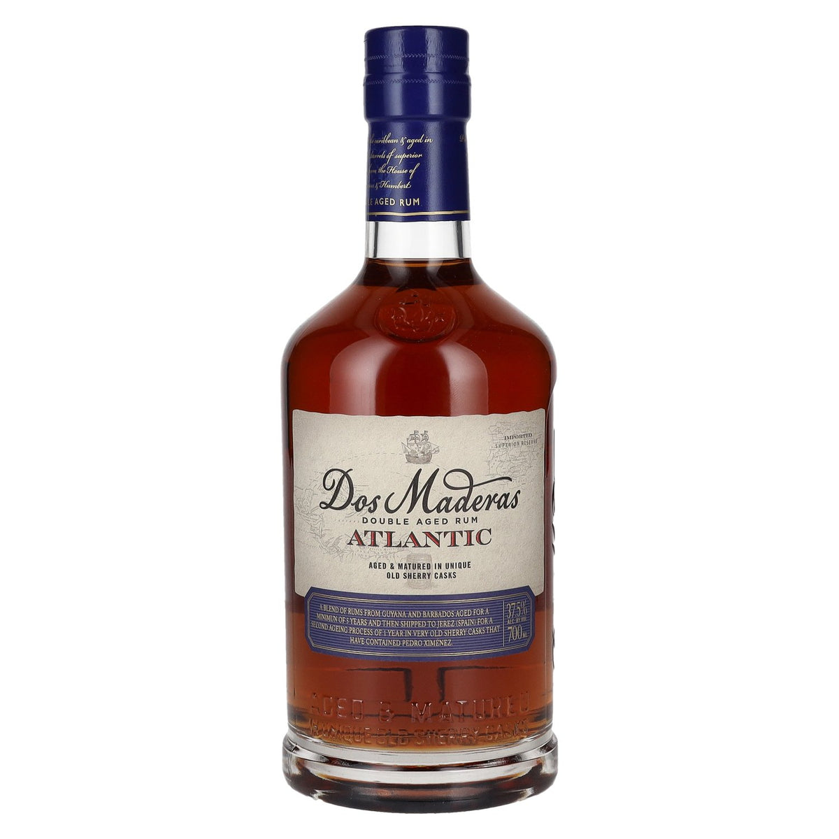 Dos Maderas ATLANTIC Double Aged Rum Limited Edition 37.5% ABV 0.7l