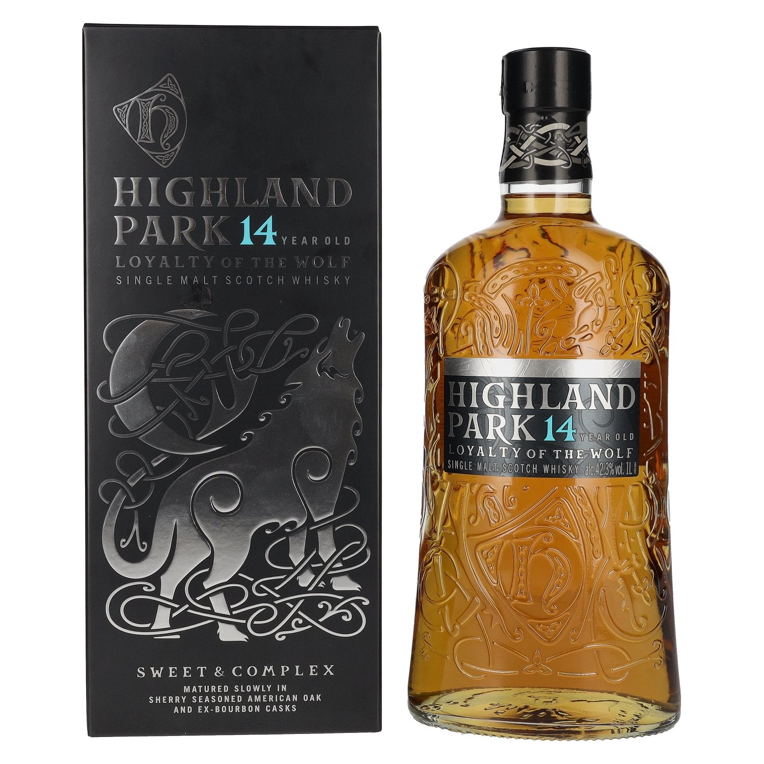 Highland Park 14 Years Old LOYALTY OF THE WOLF 42,3% Vol. 1l in geschenkverpakking