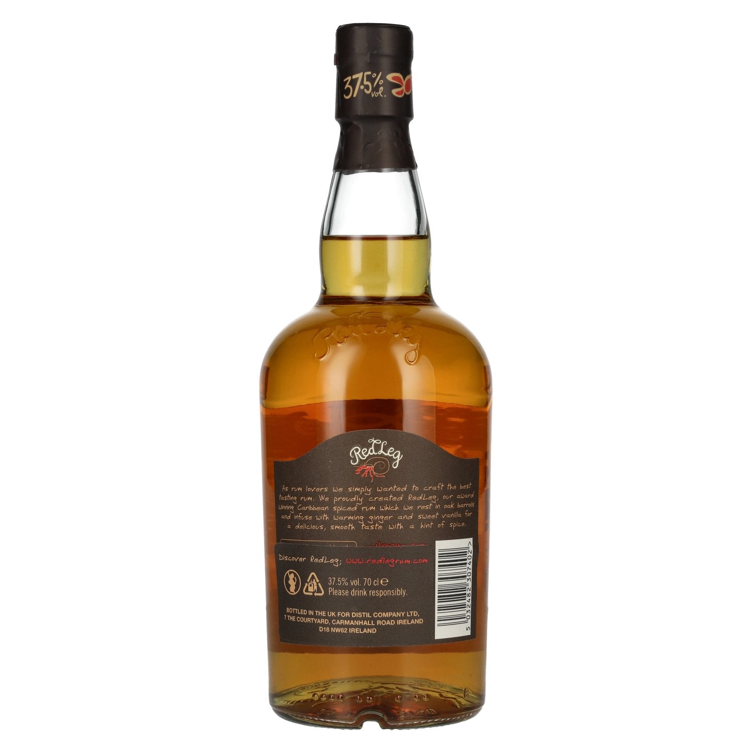 RedLeg Spiced Rum 37,5% Vol. 0,7l