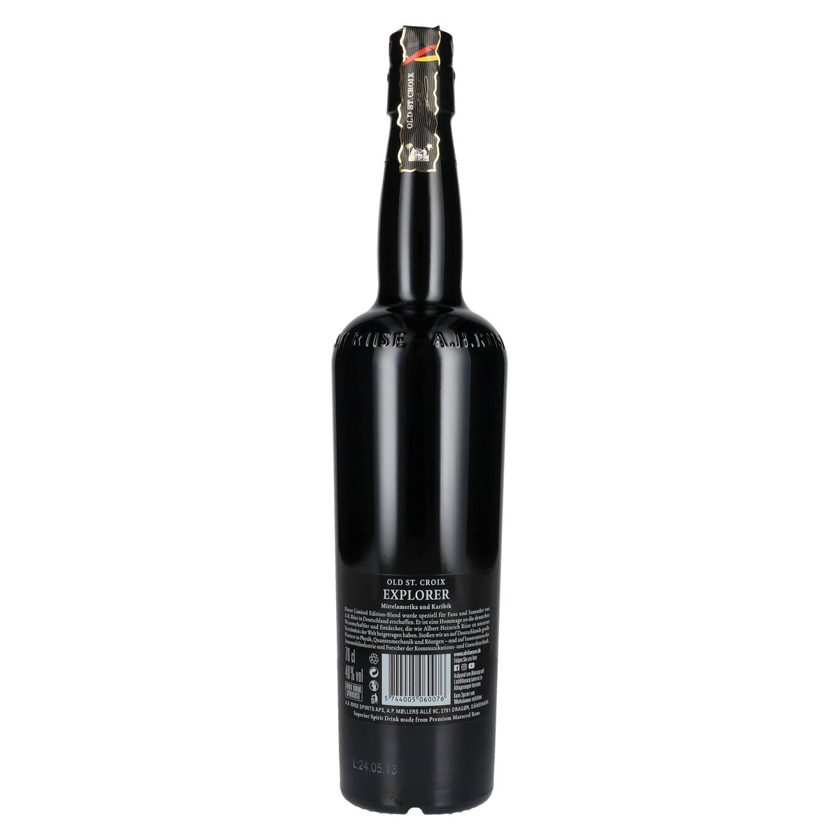 Old St. Croix A.H. Riise XO Explorer Reserve Édition Allemagne 40 % vol. 0,7 l