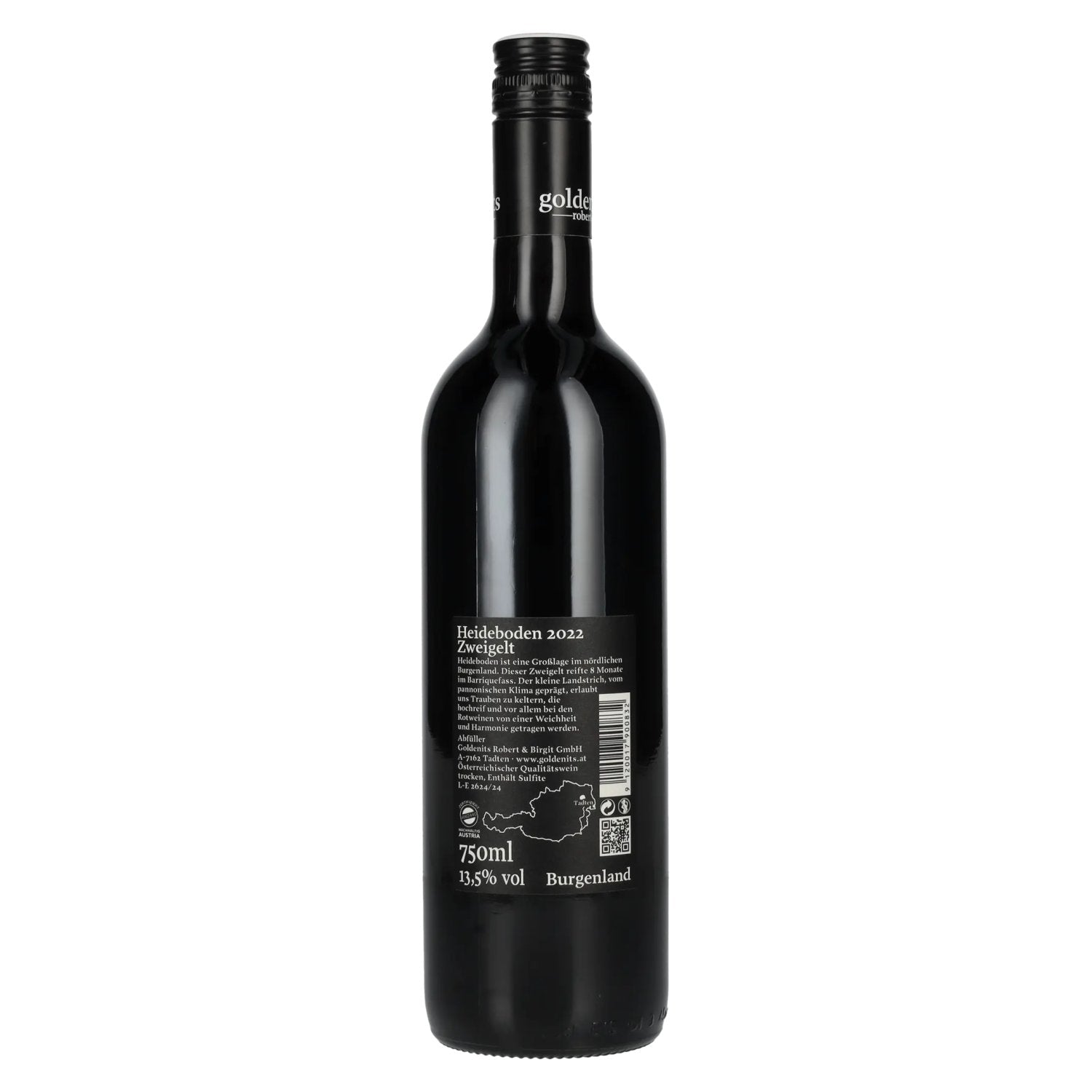 Goldenits Robert Heideboden Zweigelt 2022 13,5% Vol. 0,75l