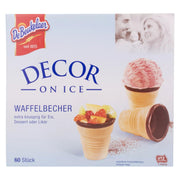 De Beukelaer DECOR ON ICE Waffelbecher 60 Stück