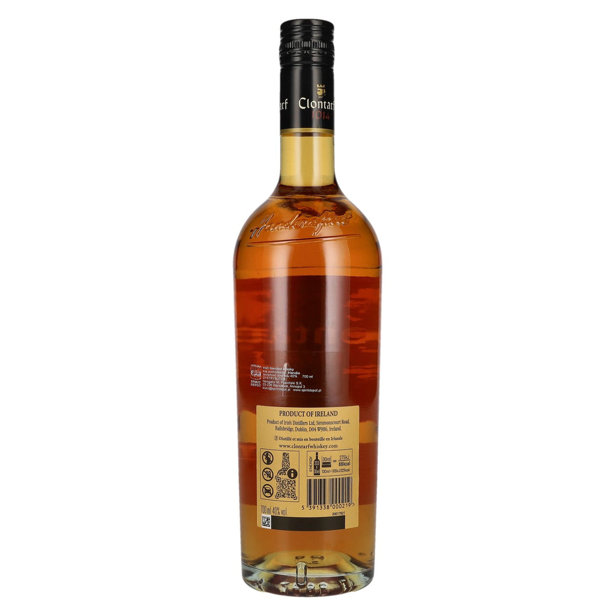 Clontarf 1014 CLASSIC BLEND Ierse whisky 40% vol. 0,7 l
