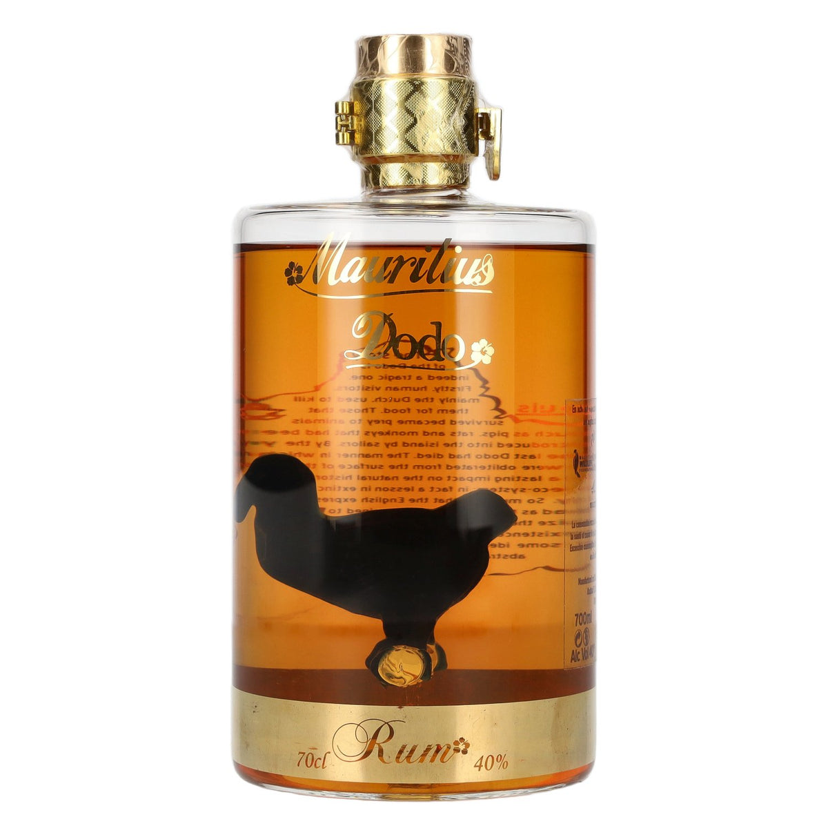 Rhum Mauritius Dodo Gold 40 % vol., 0,7 l