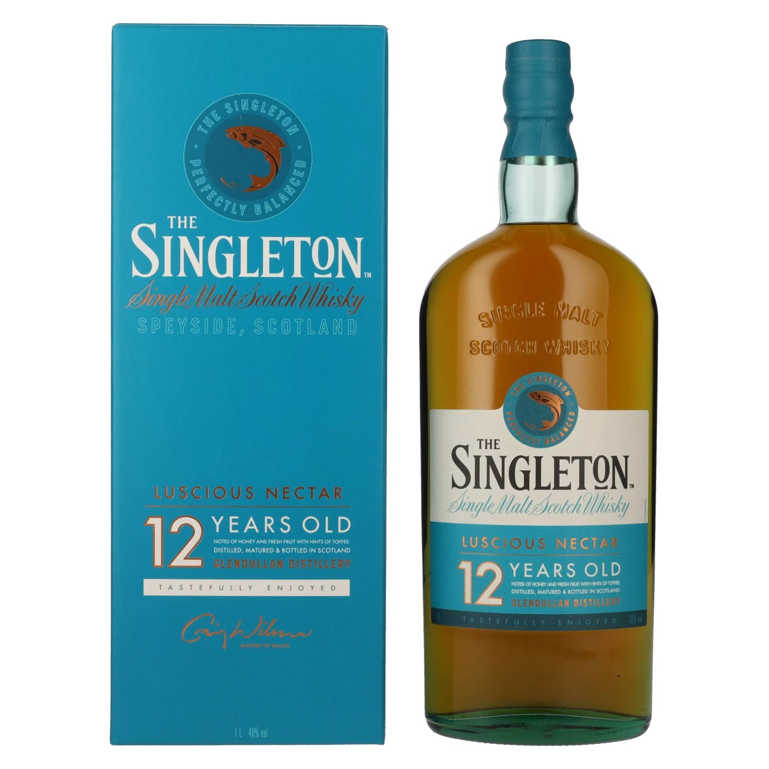 The Singleton GLENDULLAN 12 Years Old 40% Vol. 1l in geschenkverpakking
