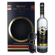 Beluga Transatlantic Racing Montenegro Vodka 40% vol. 0,7 l in geschenkverpakking met zonnebril