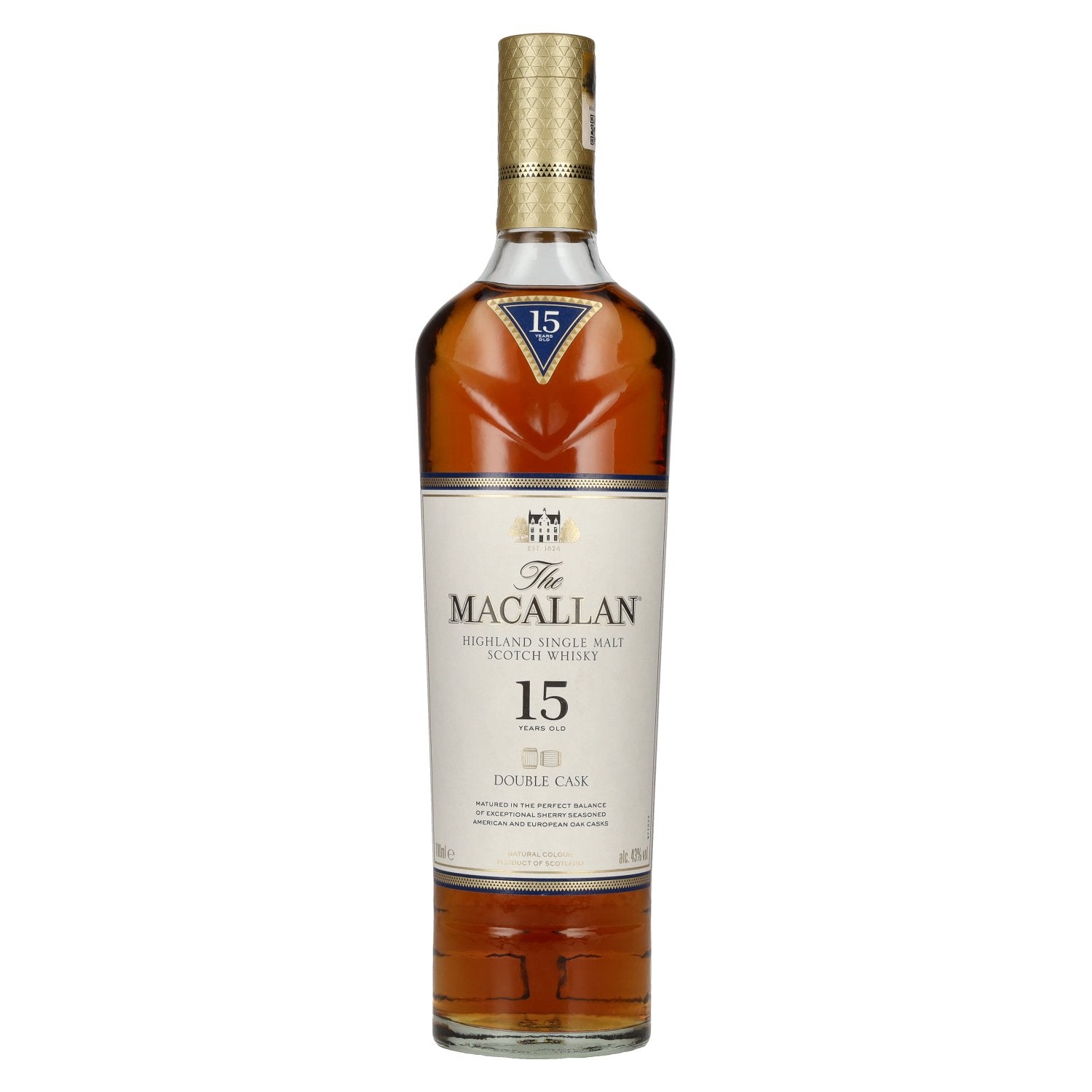 The Macallan 15 Years Old DOUBLE CASK 43% Vol. 0,7l