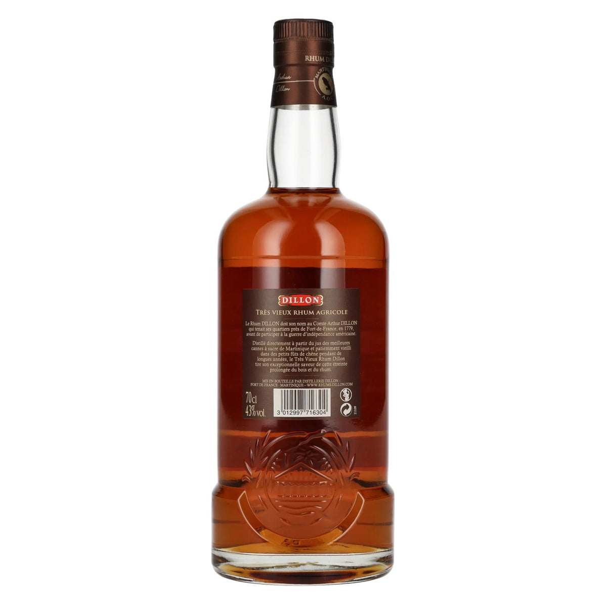 Dillon V.S.O.P. Très Vieux Rhum Agricole 43% Vol. 0,7l