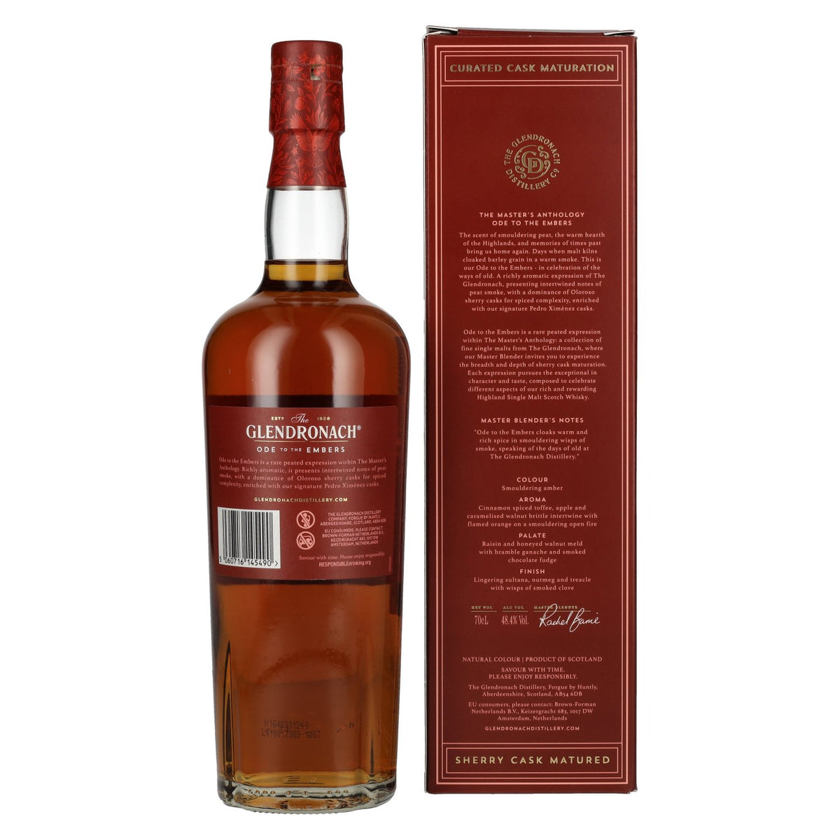 The GlenDronach ODE TO THE EMBERS Highland Single Malt 48,4% Vol. 0,7l in Geschenkbox