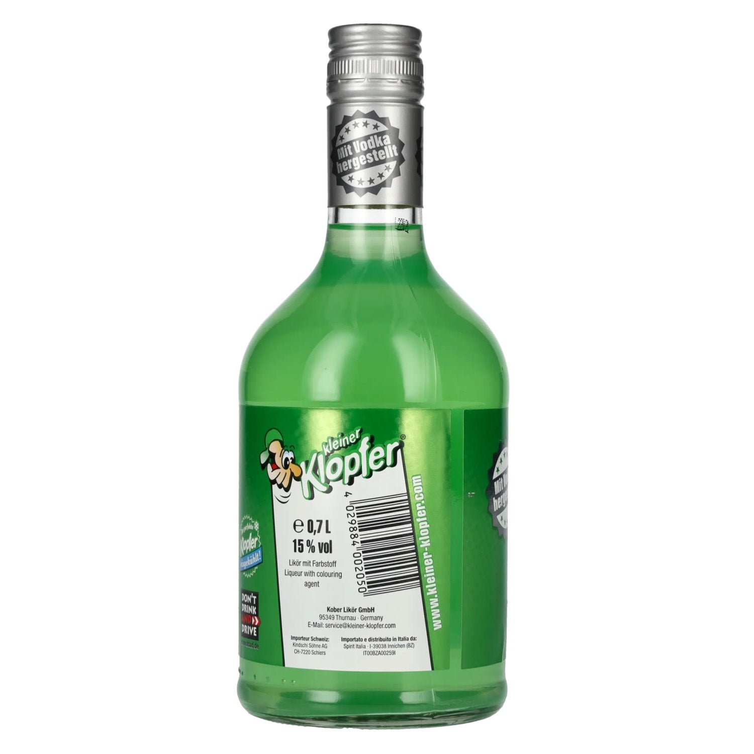 Kleiner Klopfer Cucumber Lemon 15% vol. 0,7l