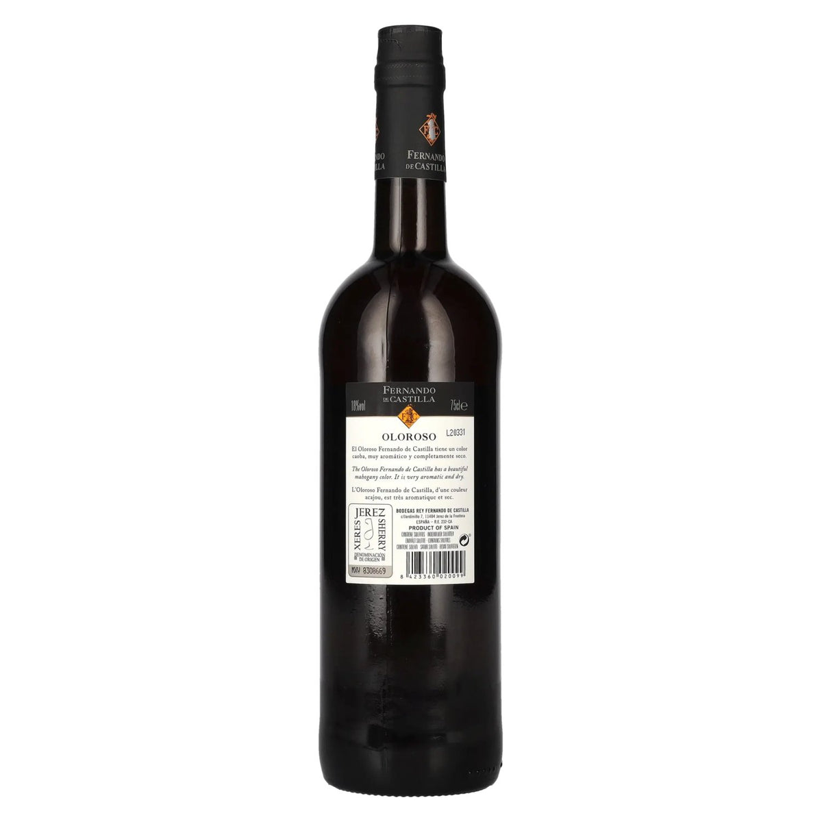 Fernando de Castilla Sherry Oloroso Classic Dry 18 % vol. 0,75 l