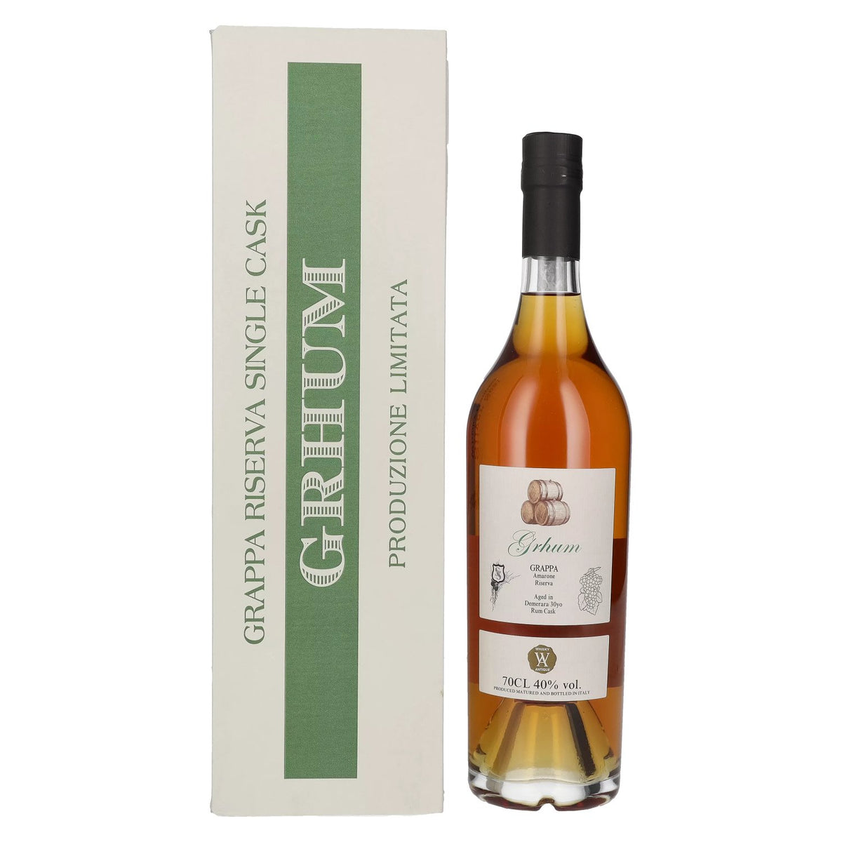 Silver Seal Grappa Riserva Single Demerara Rum Cask 2023 40% ABV 0.7l in a gift box