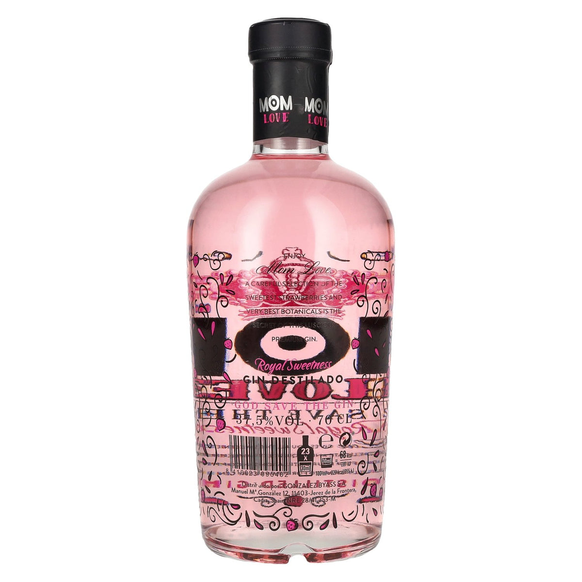 Mom LOVE God Save The Gin Gin distillé 37,5 % vol. 0,7 l