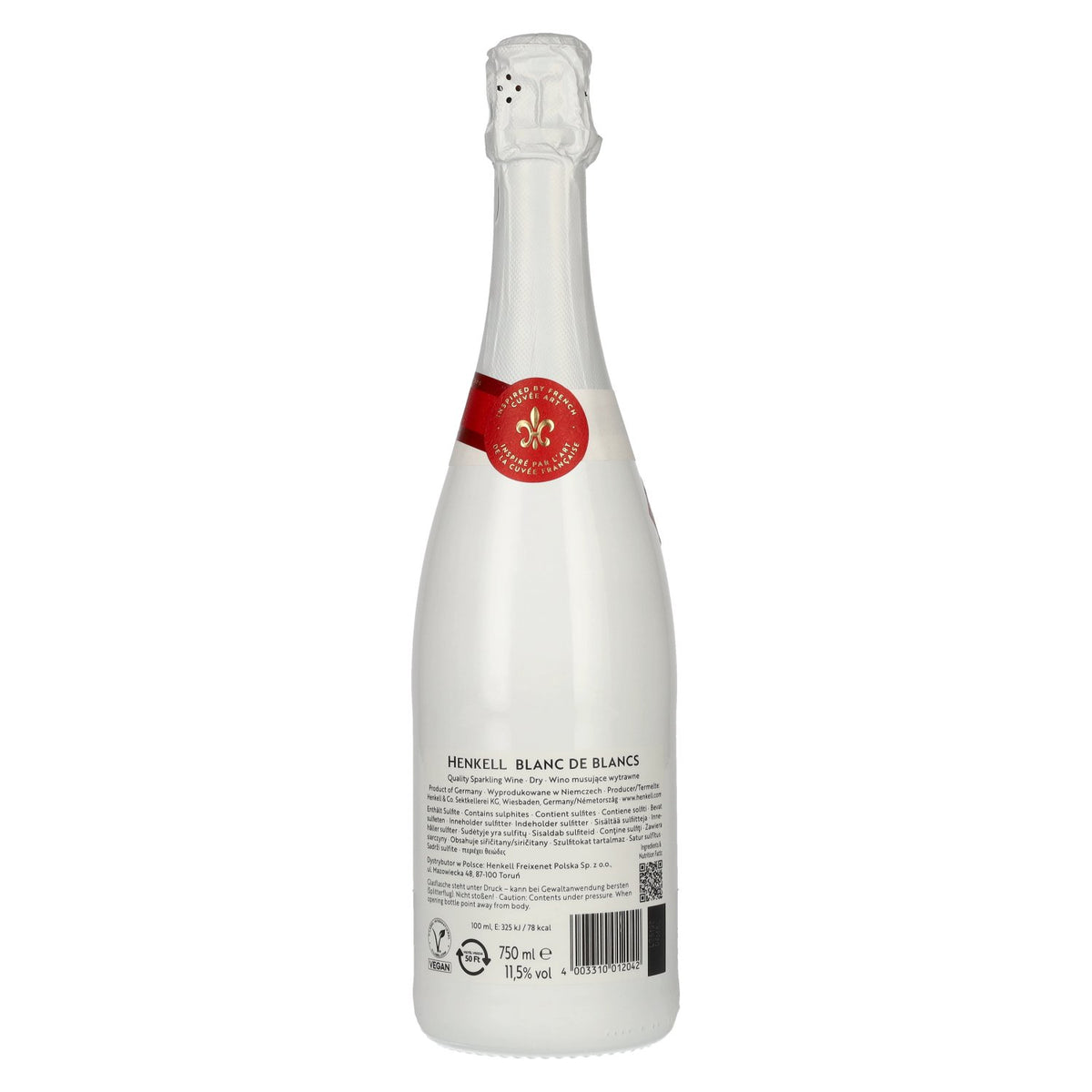 Henkell Blanc de Blancs Dry-Sec 11,5% Vol. 0,75l