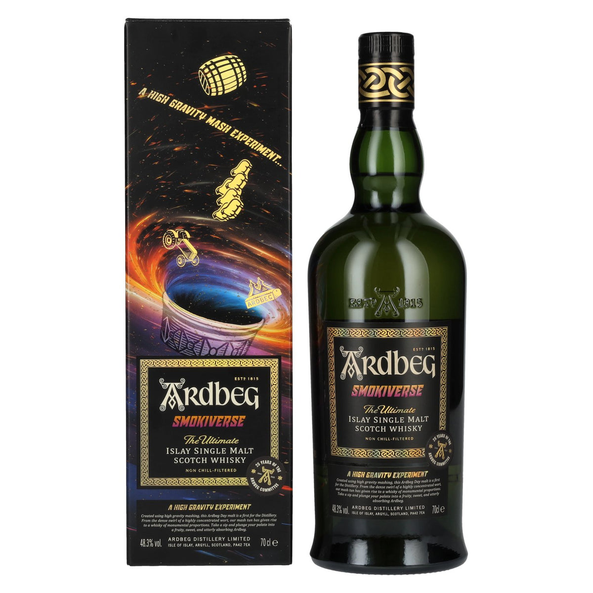 Ardbeg Smokiverse The Ultimate Islay Single Malt Scotch Whisky 48.3% vol. 0.7l in a gift box