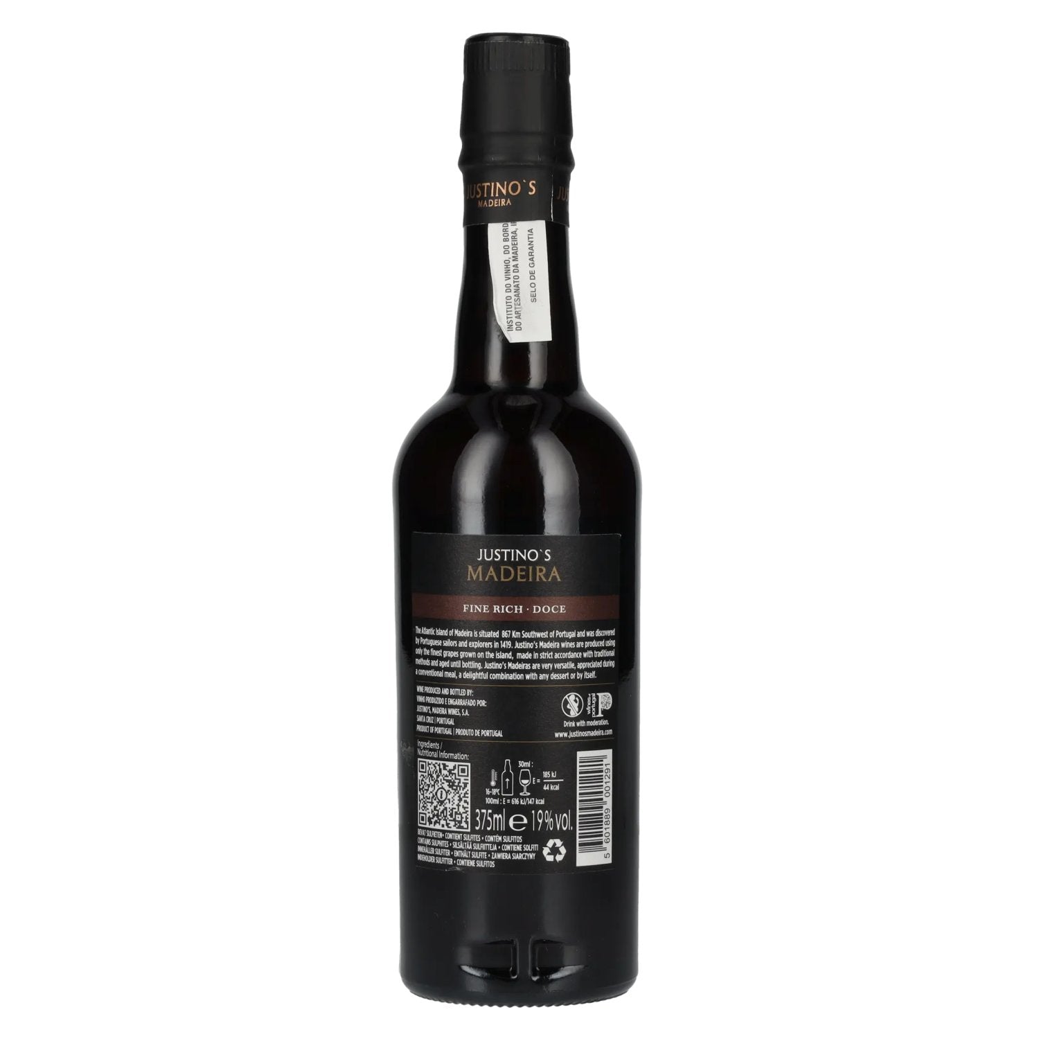 Justino's Madeira FINE RICH 19% Vol. 0,375l