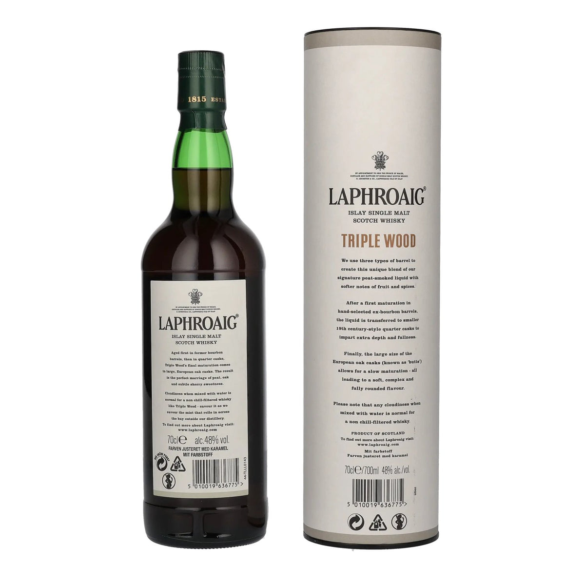 Laphroaig Triple Wood 48% vol. 0,7 l in geschenkverpakking