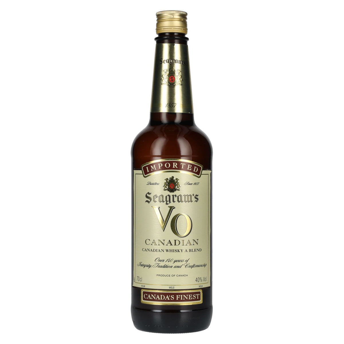 Seagram's VO Canadian Whisky 40% vol. 0.7 l