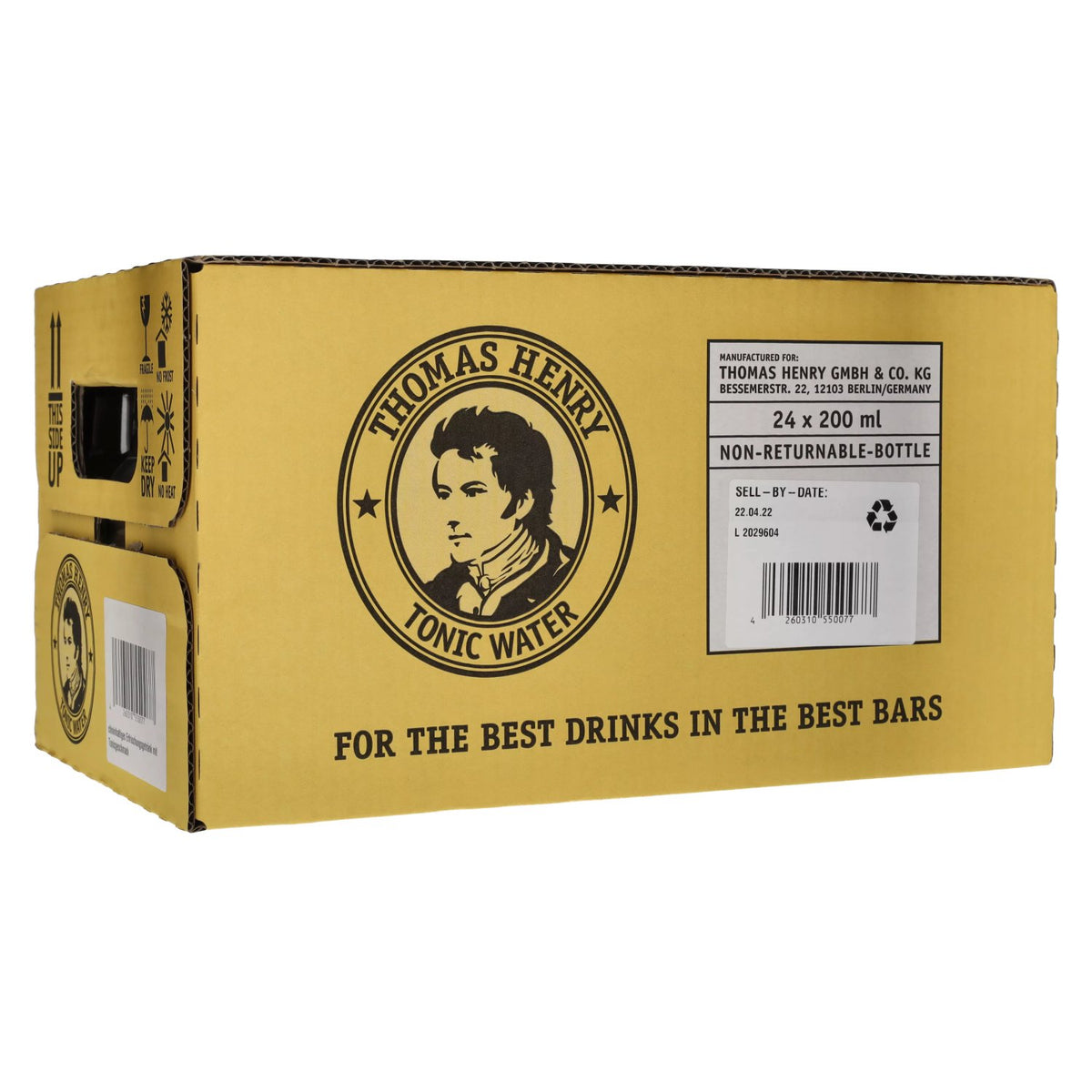 Thomas Henry Tonic Water 24 x 0,2 l
