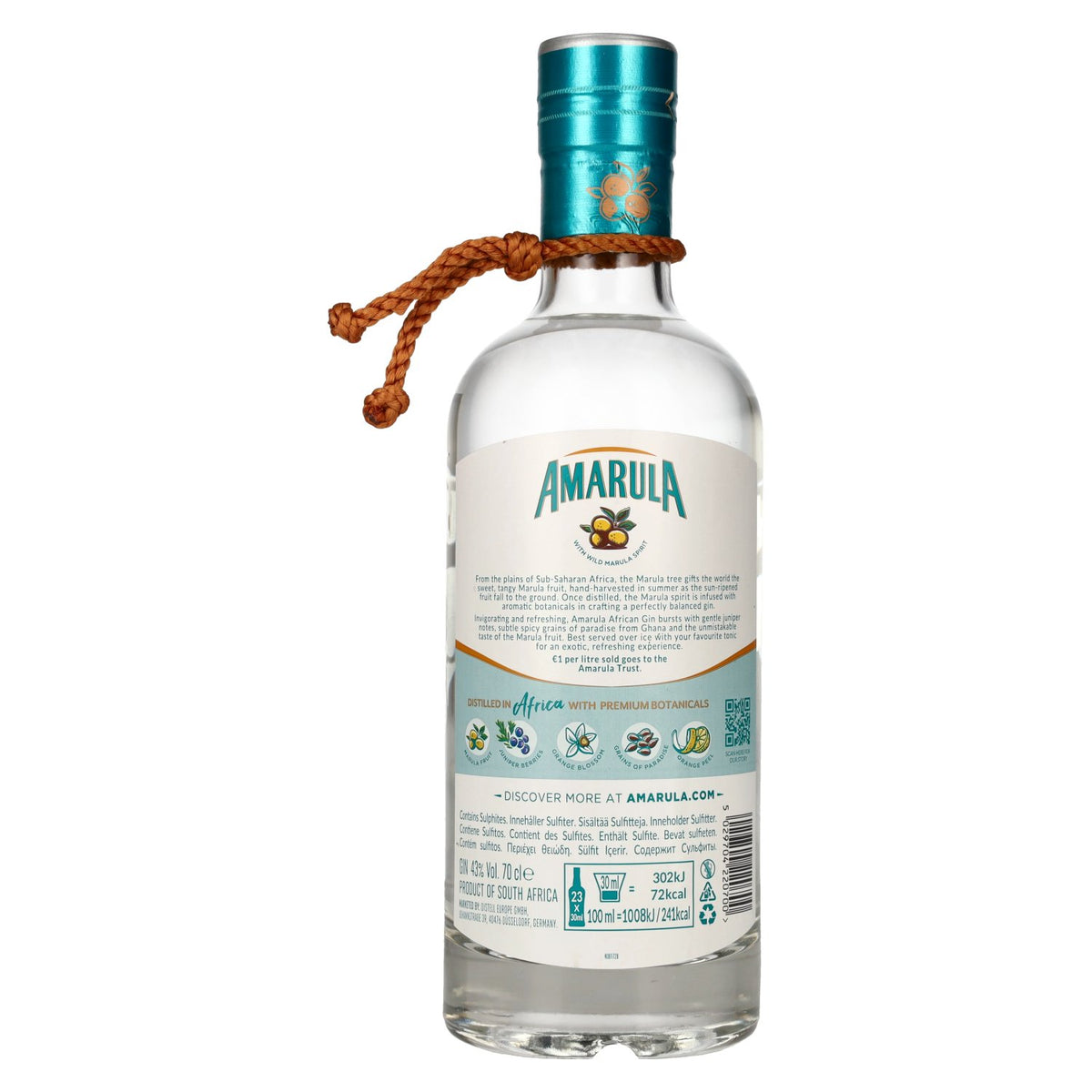 Amarula African Gin 43% Vol. 0,7l