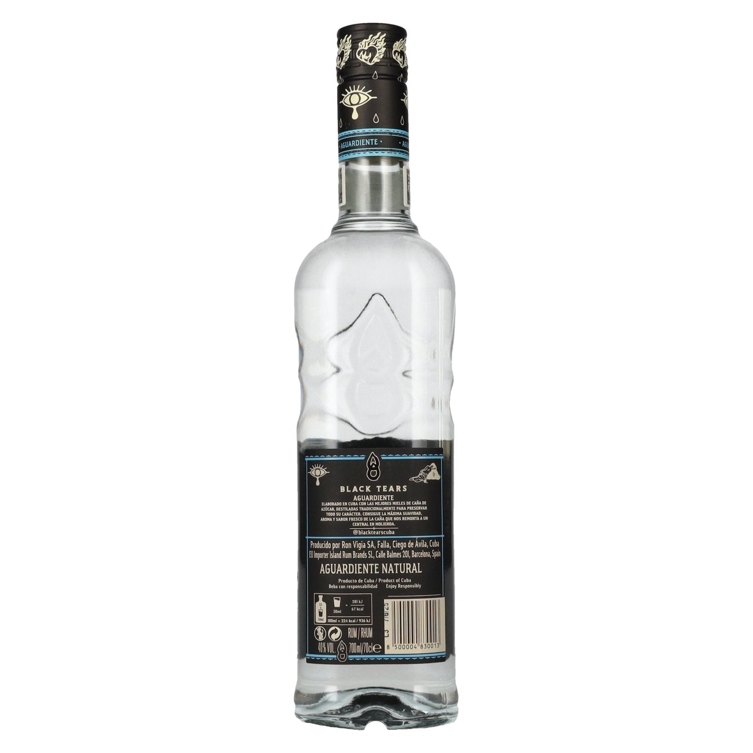 Black Tears Aguardiente Cane 40% Vol. 0,7l