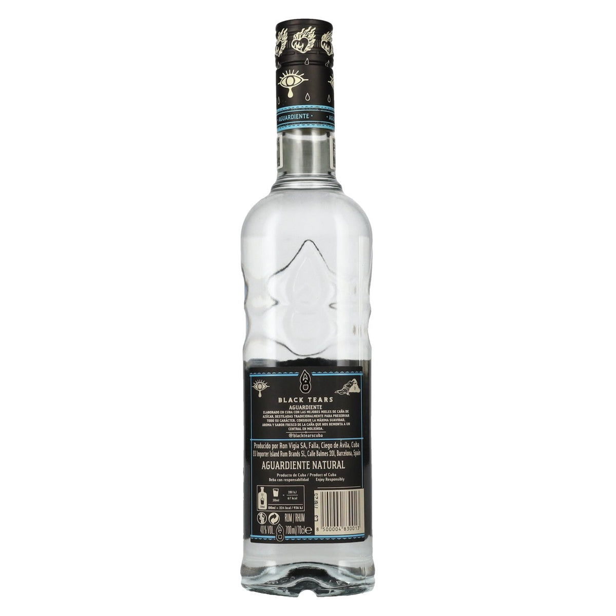 Black Tears Aguardiente Cane 40% vol. 0.7 l