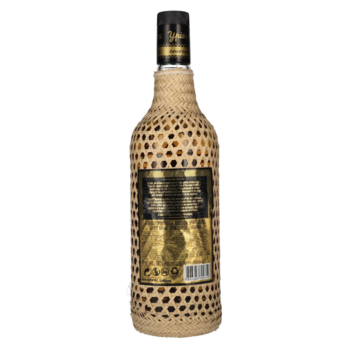 Ypióca Cachaça Envelhecida Reserva Especial OURO 38% vol. 1 l