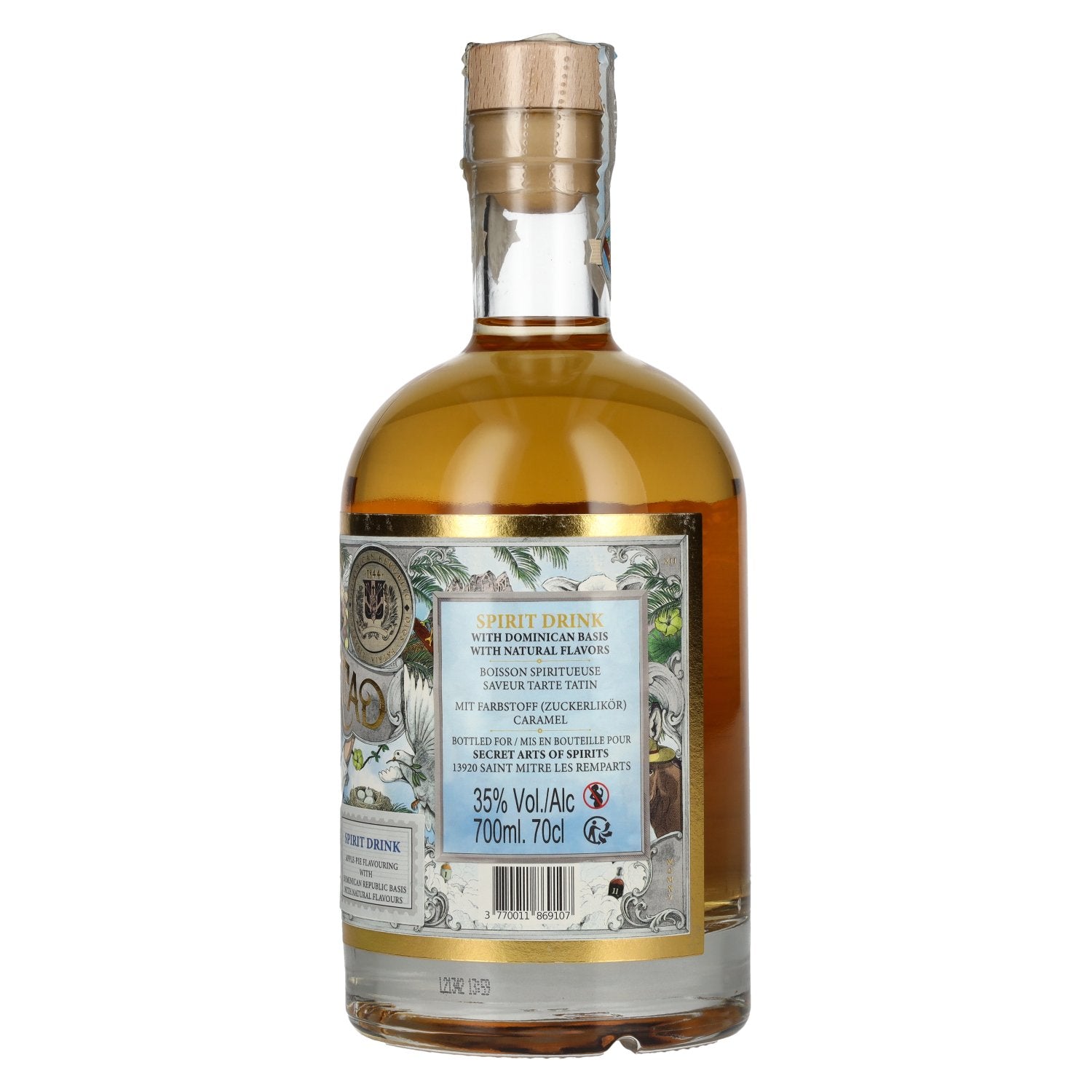 El Libertad FLAVOR of HEAVEN Premium Gedistilleerde drank Hoofdstuk IV 35% Vol. 0,7l