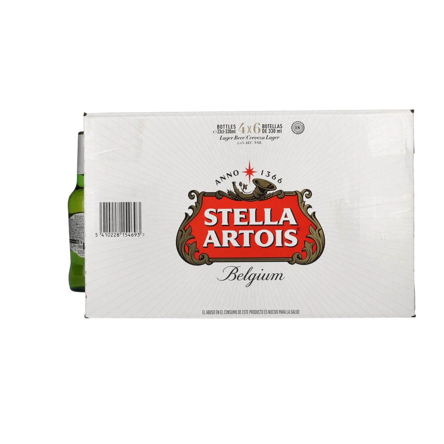 Stella Artois Premium Lager Beer 5% Vol. 4x6x0,33l