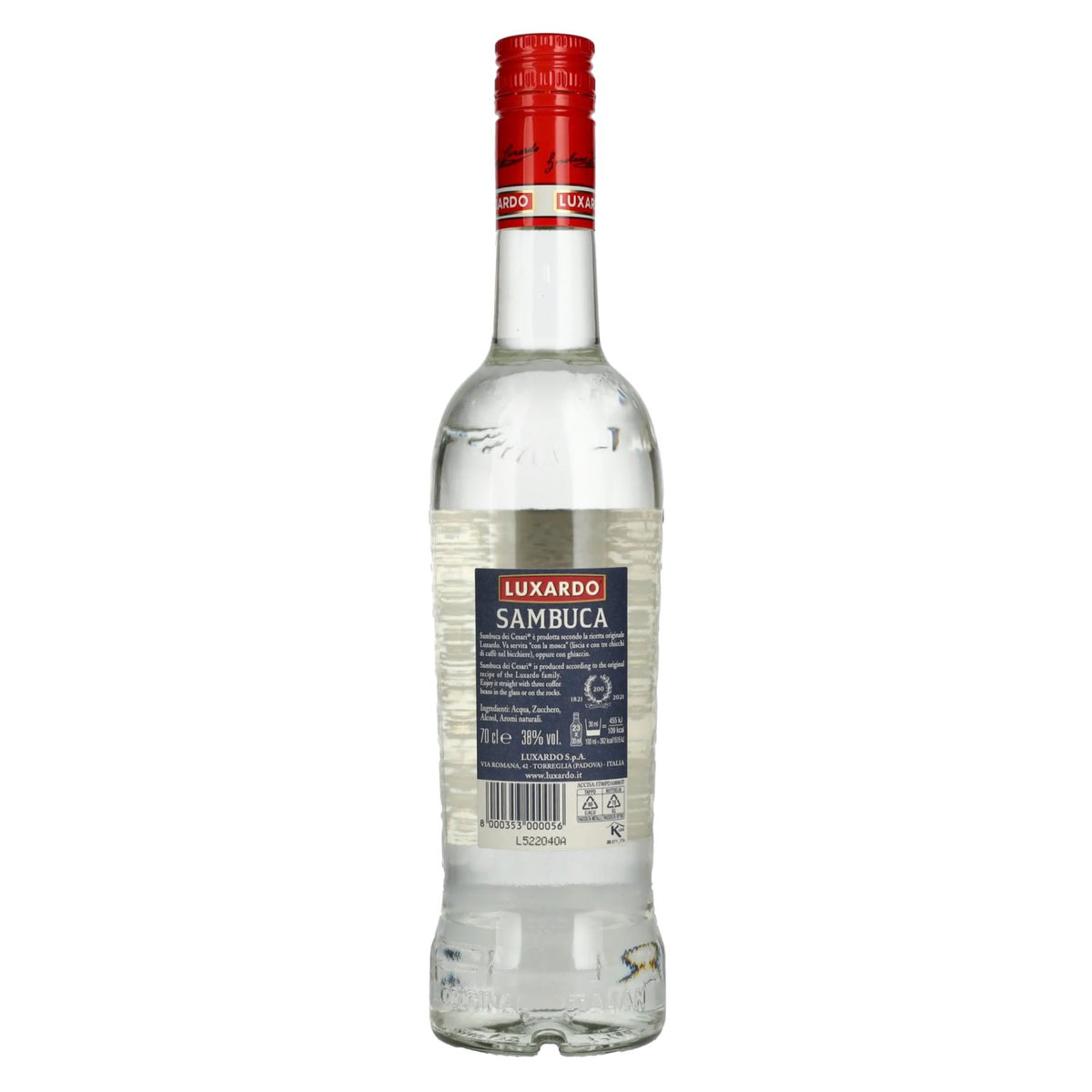 Luxardo Sambuca dei Cesari 38% ABV 0.7l