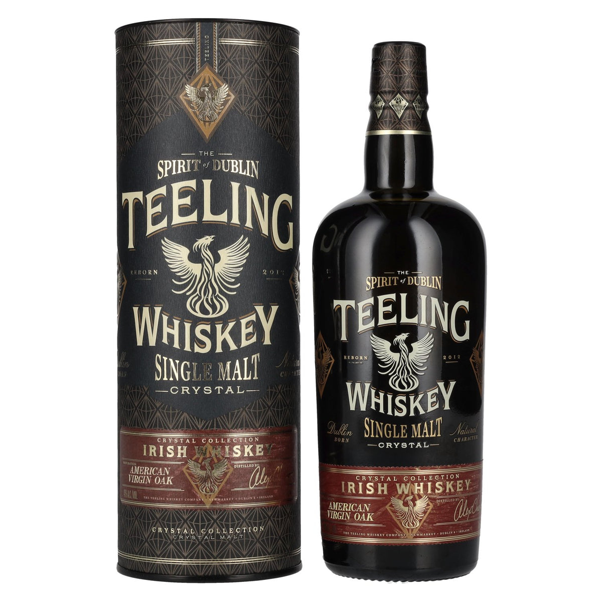 Teeling Whiskey SINGLE MALT CRYSTAL Irish Whiskey 46% vol. 0.7 l in a gift box