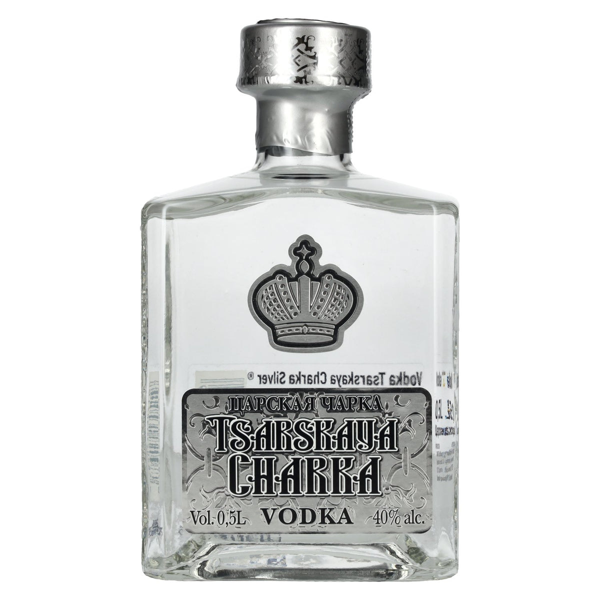 Tsarskaya Charka SILVER Wodka 40% vol. 0,5 l
