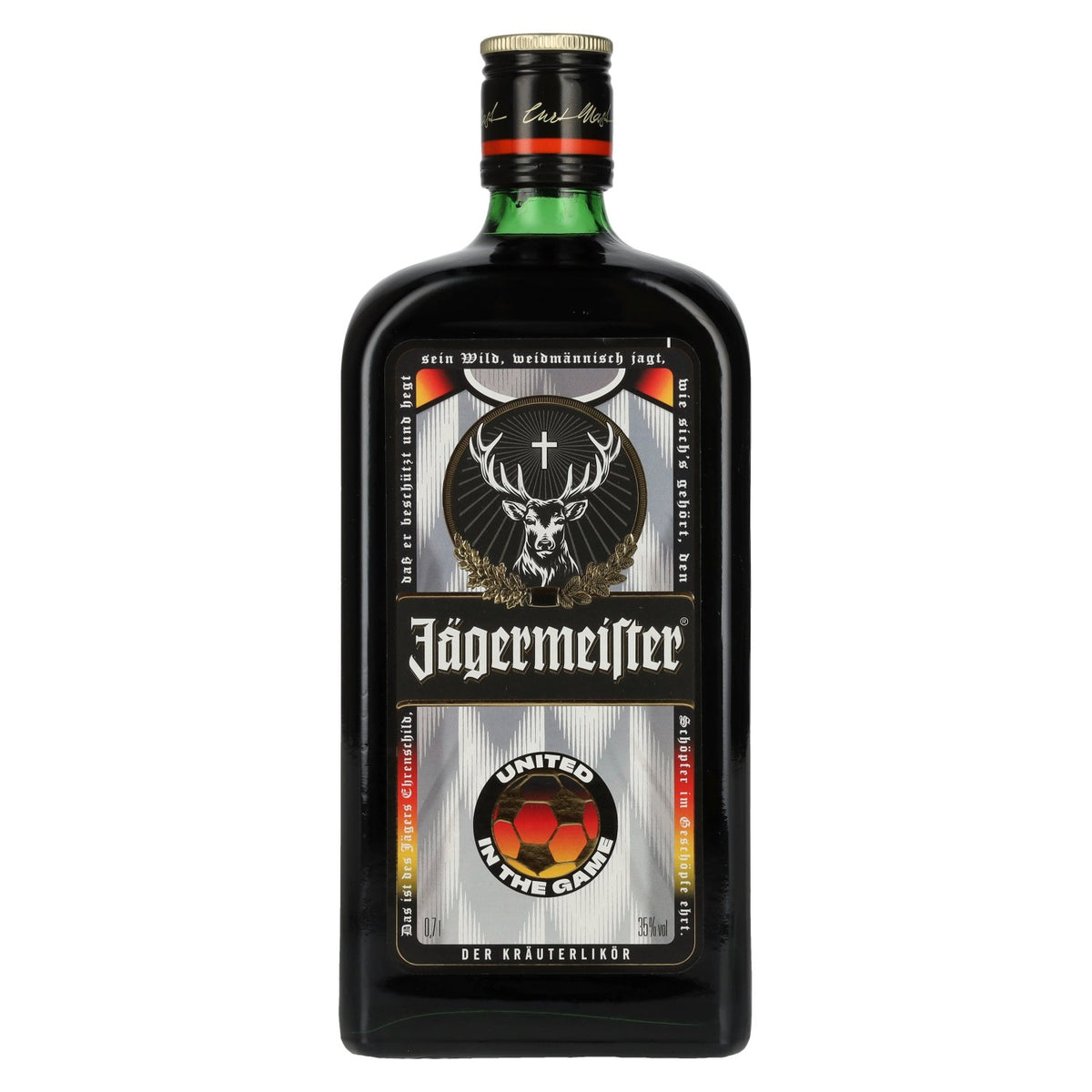 Jägermeister United in the Game 35% vol. 0.7 l