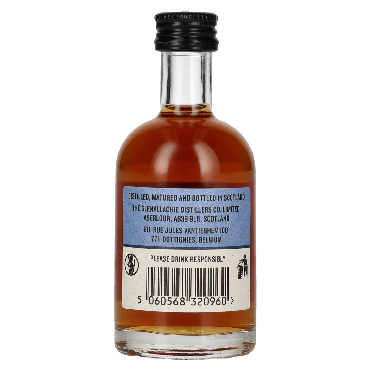 The GlenAllachie 15-Year-Old Speyside Single Malt 46% ABV 0.05 l