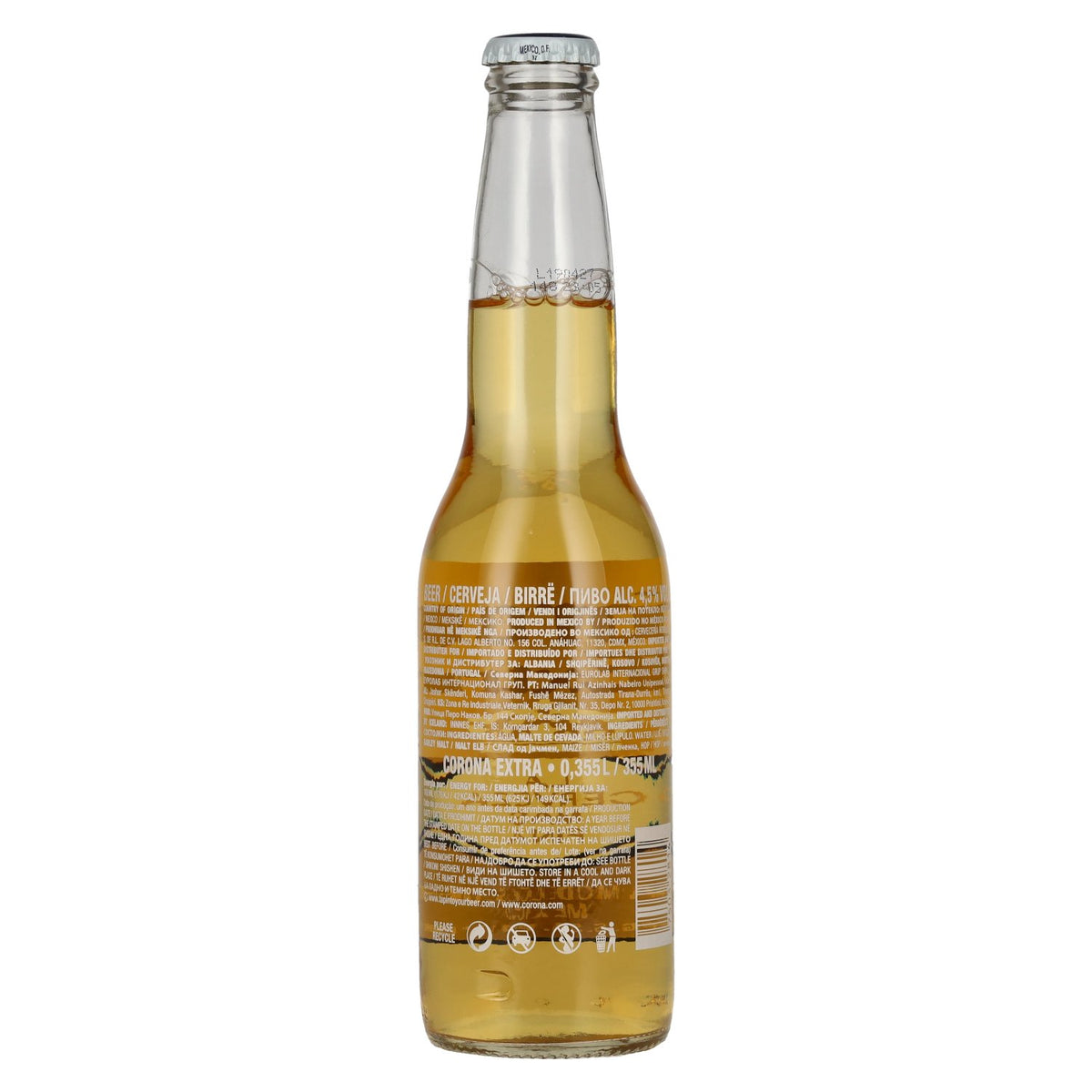 Corona Extra 4.5% ABV 4 x 6 x 0.355 l