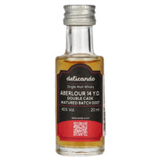 Aberlour 14 Jaar Oud DOUBLE CASK GEMAAKT Partij 0007 40% Vol. 0,02l