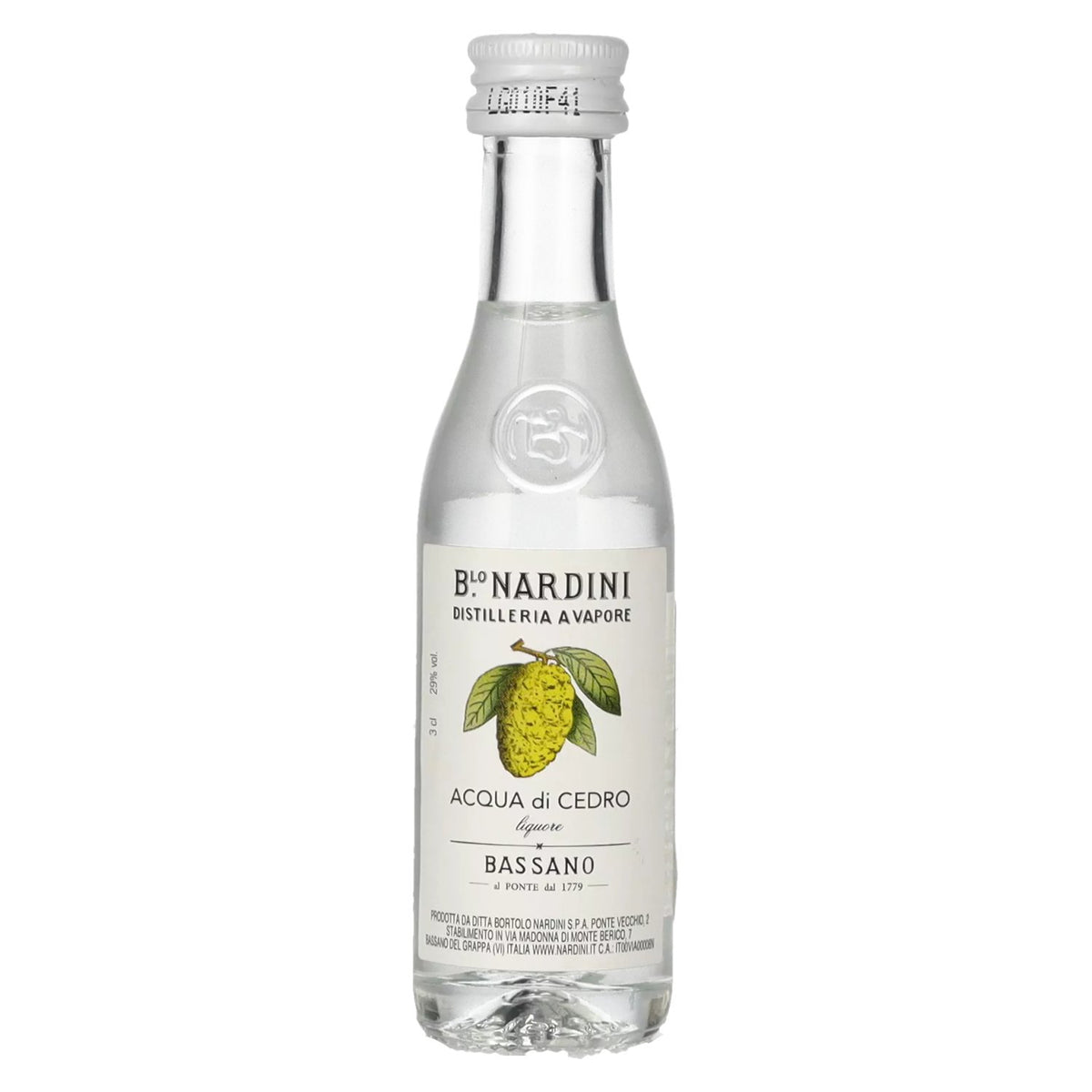 Nardini Acqua di Cedro Lemon Liqueur 29% vol. 0.03 l