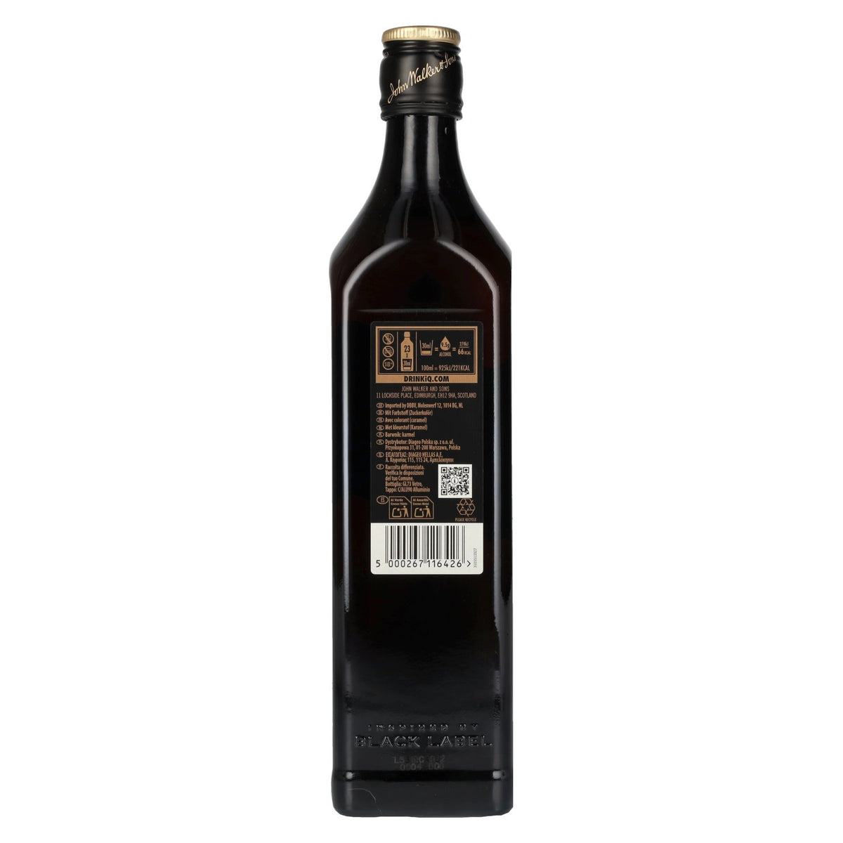 Johnnie Walker DOUBLE BLACK Blended Scotch Whisky 40% vol. 0,7 l