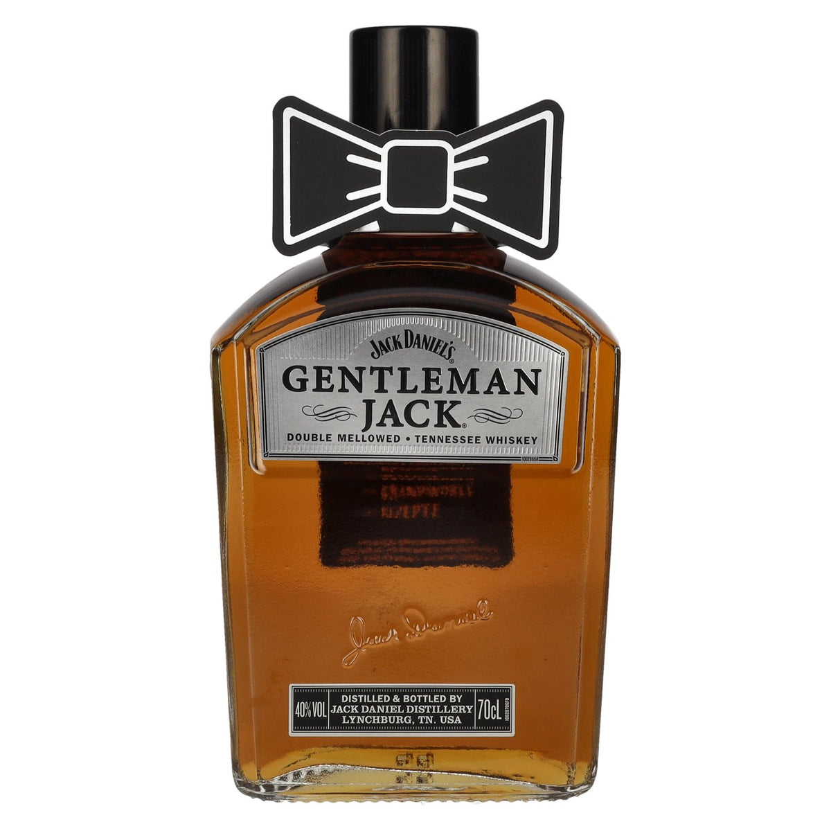 Jack Daniel's GENTLEMAN JACK Tennessee Whiskey 40% vol. 0.7 l with neck hanger