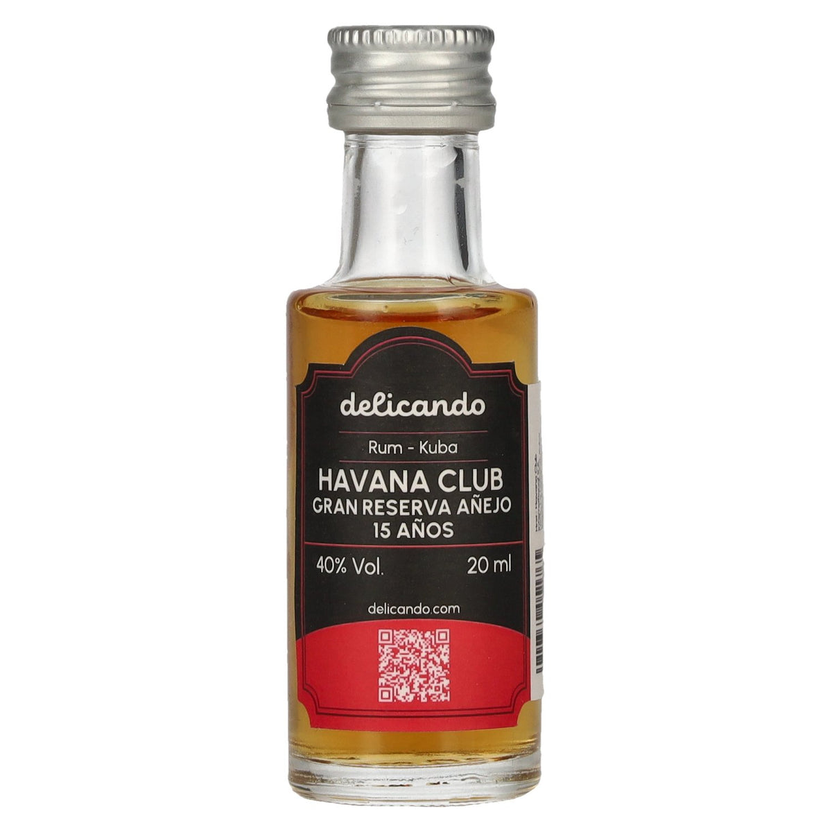 Havana Club Gran Reserva Añejo 15 Years 40% vol. 0.02 l