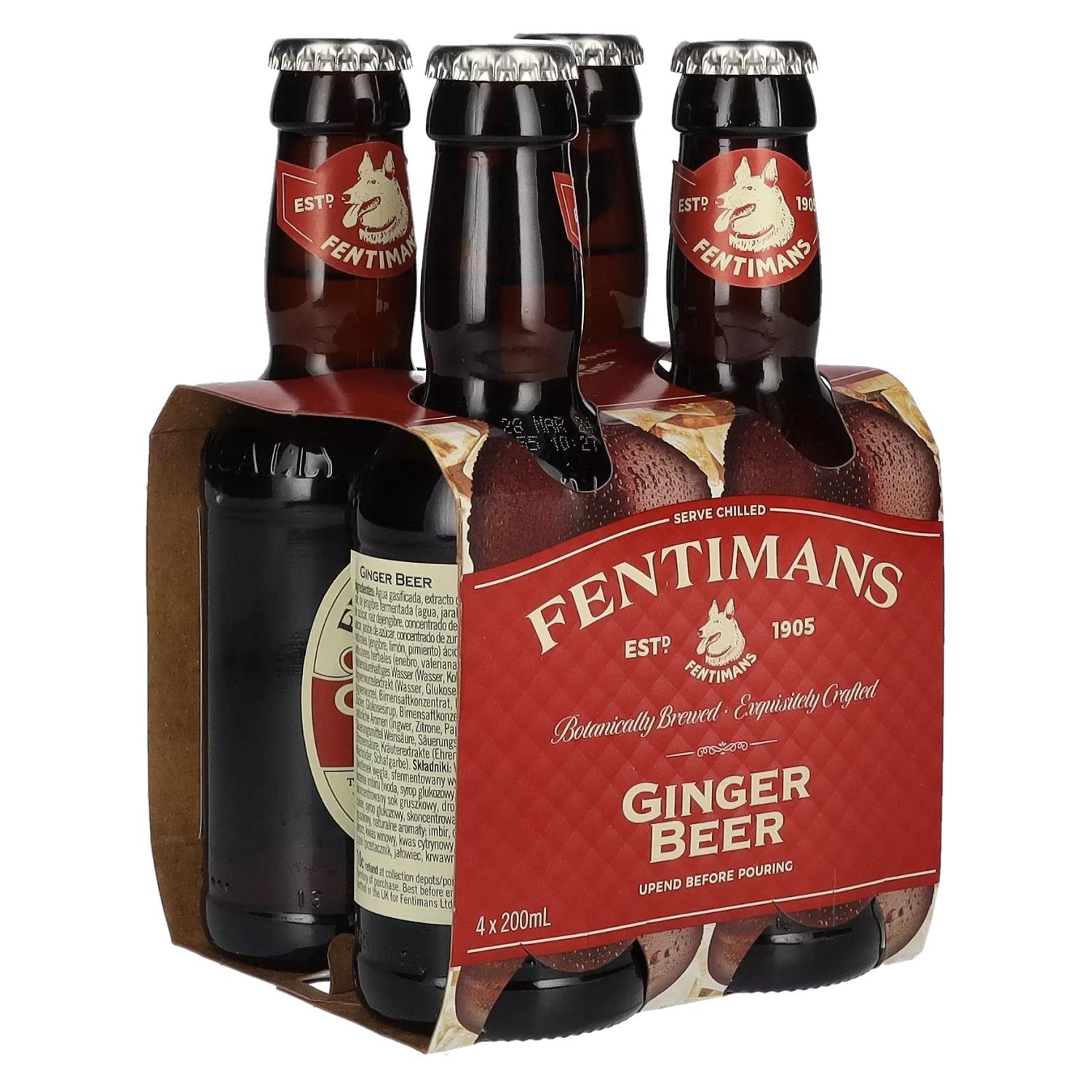 Fentimans GINGER BEER 6x4x0,2l