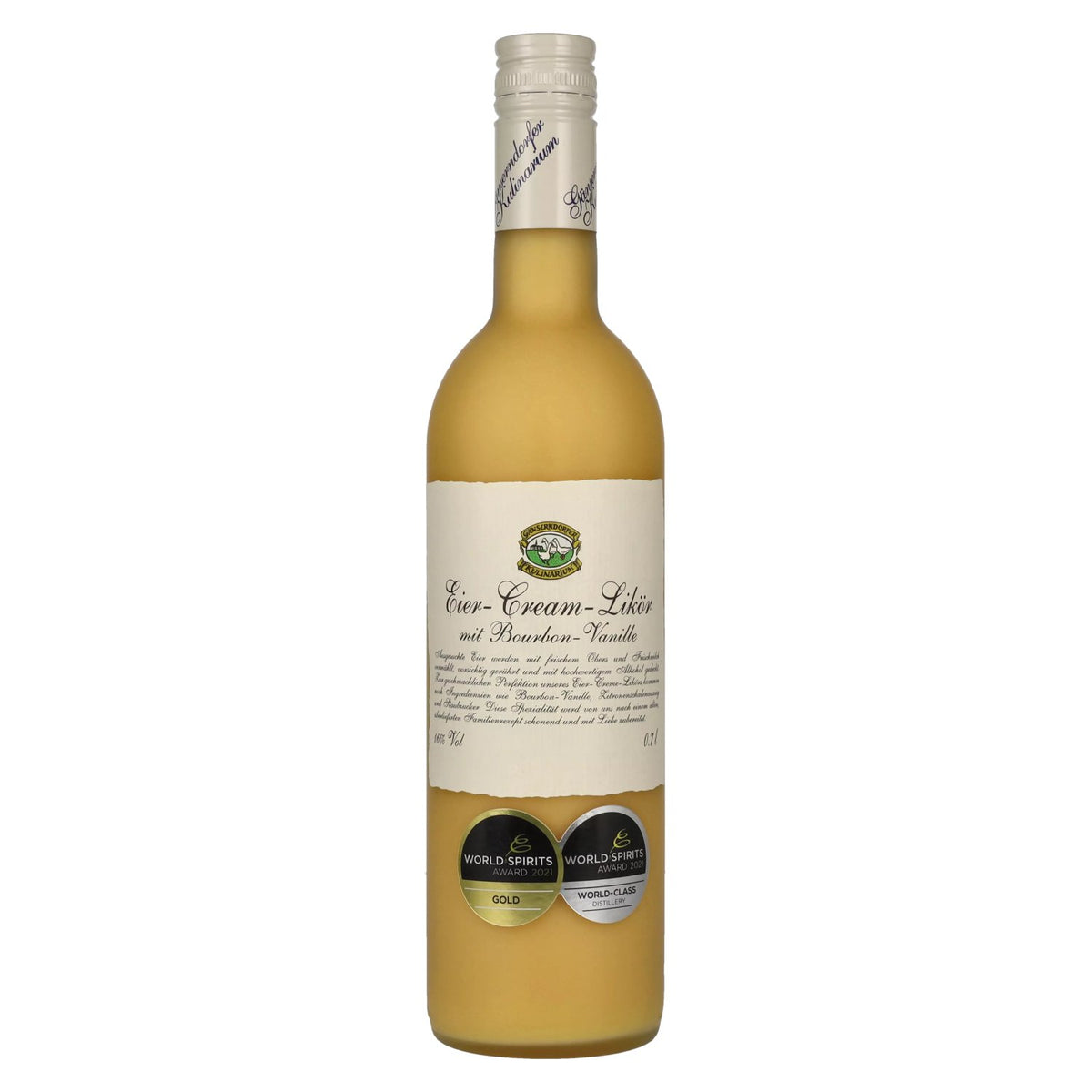 Gänserndorfer Kulinarium Eier-crème-likeur met bourbon-vanille 16% vol. 0,7 l