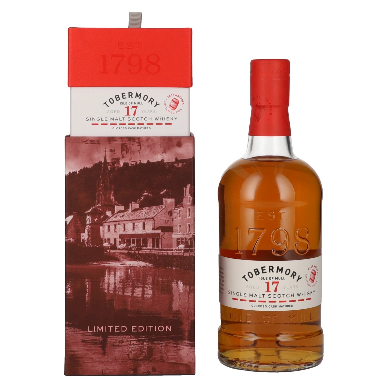Tobermory 17 Years Old OLOROSO CASK MATURED Limited Edition 2004 55,9% Vol. 0,7l in gift box