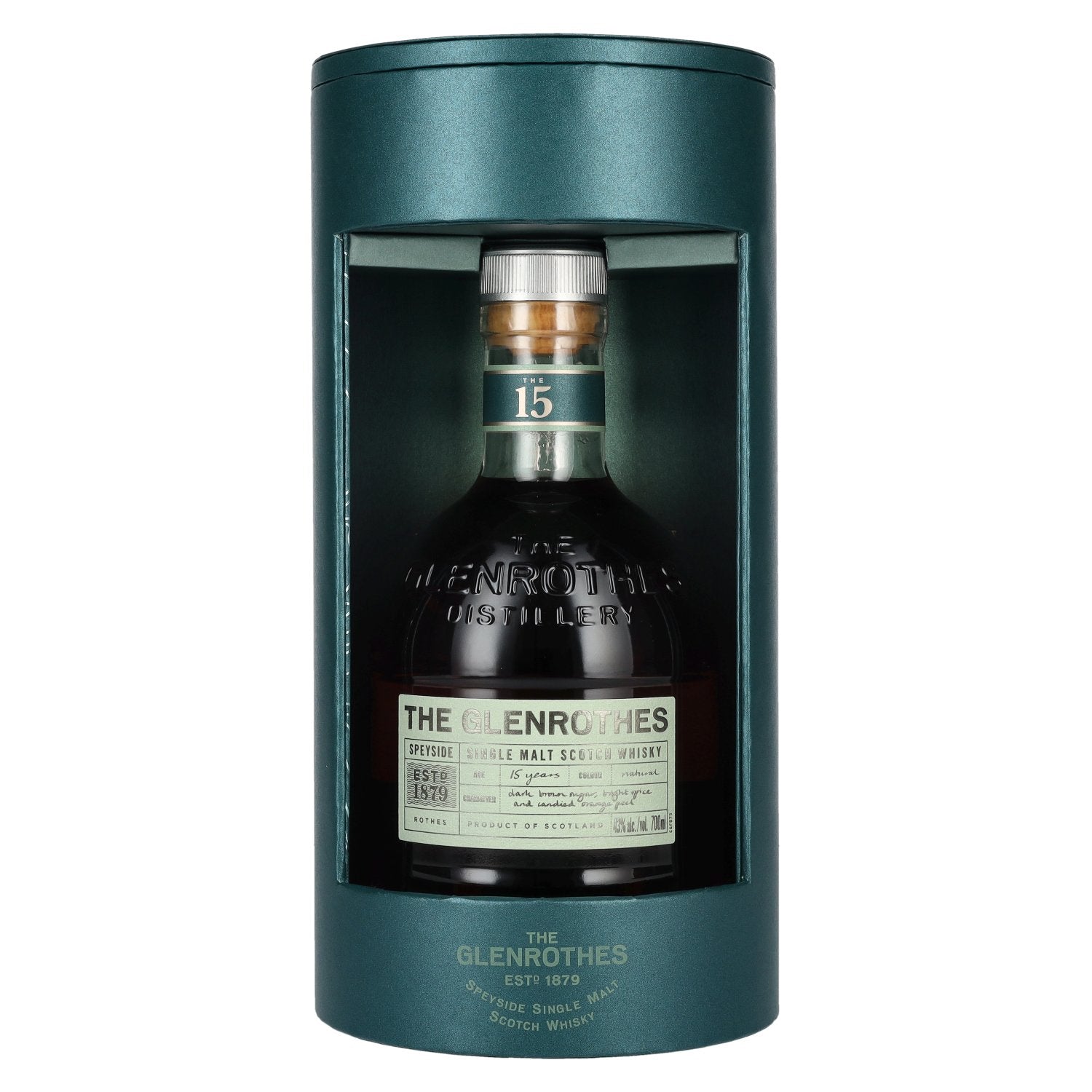 The Glenrothes The 15 Speyside Single Malt 43% Vol. 0,7l in geschenkverpakking