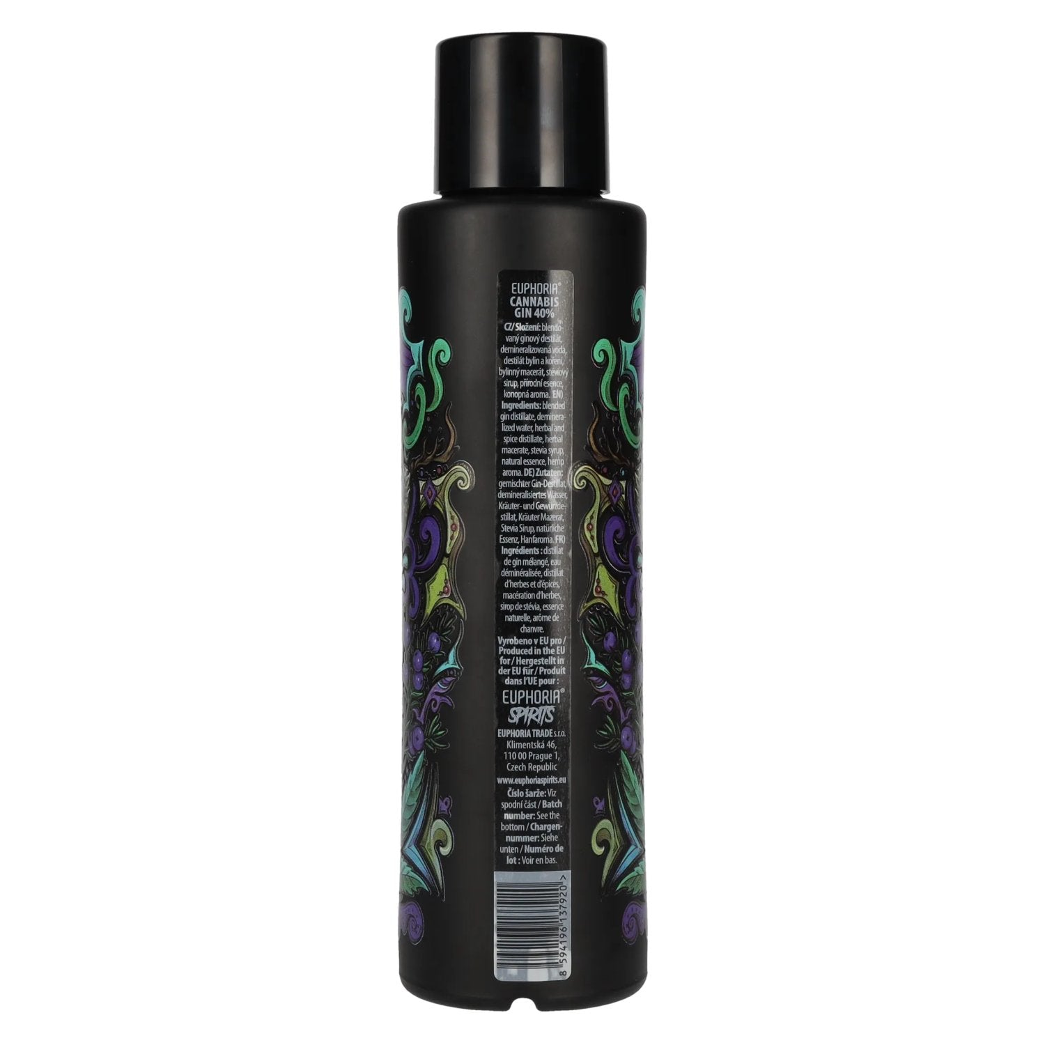 EUPHORIA Cannabis Gin Madness Edition 40% Vol. 0,5l