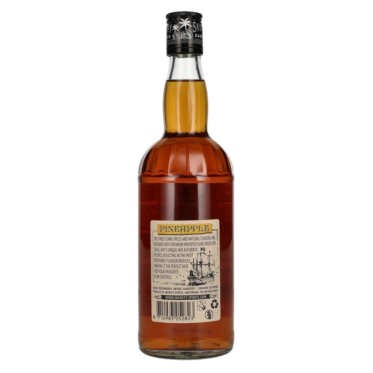 Skull Bay PINEAPPLE Dark Spiced 37,5% vol. 0,7 l