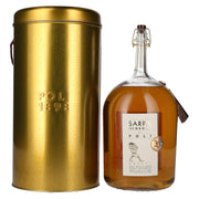 Poli Grappa Sarpa Oro di Poli 40% vol. 3 litres in a tin box