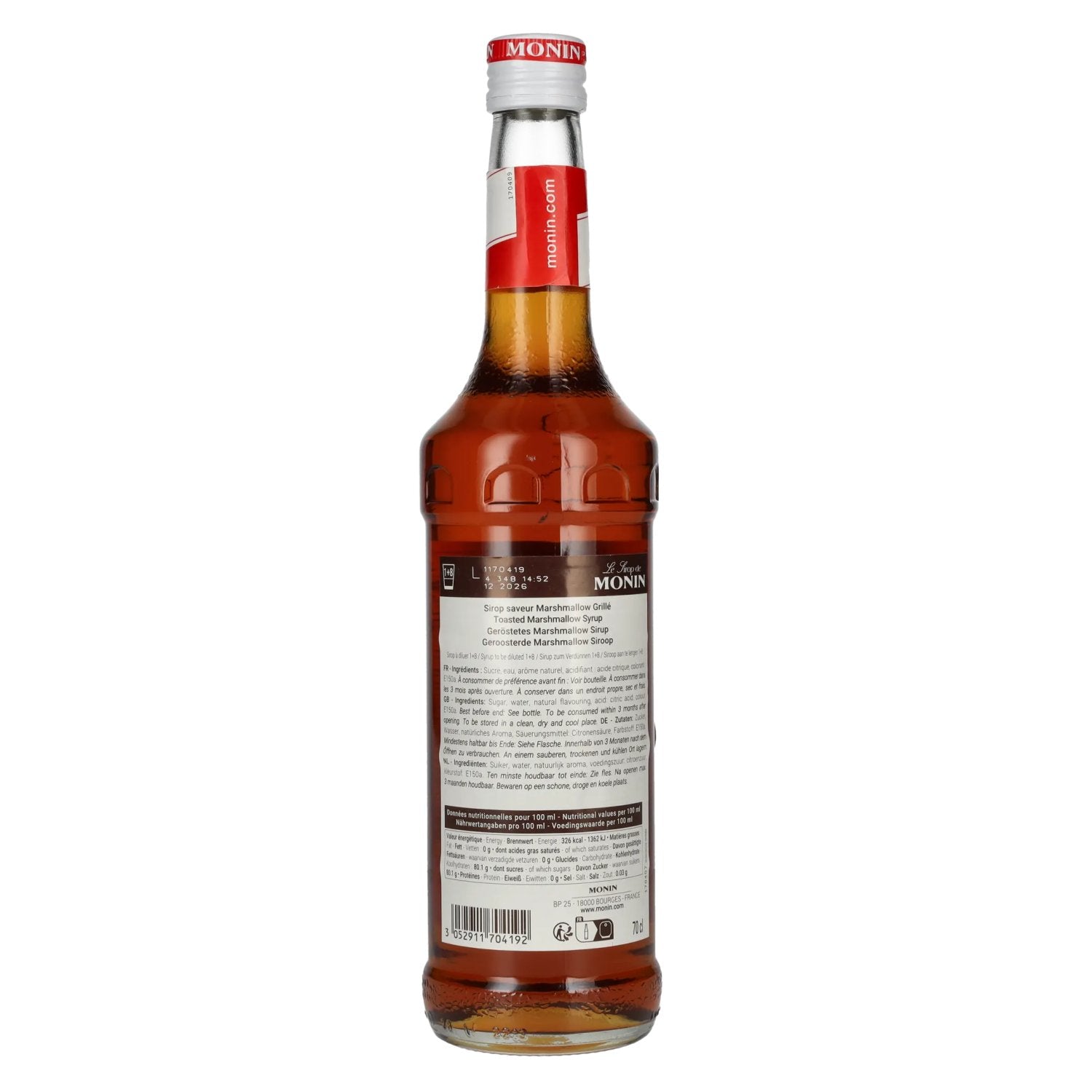 Le Sirop de Monin ROASTED MARSHMALLOW 0,7l